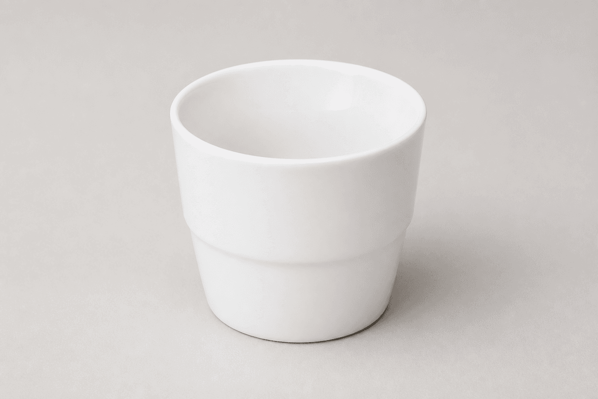 Stackable Strengthened Tea Cup 200ml