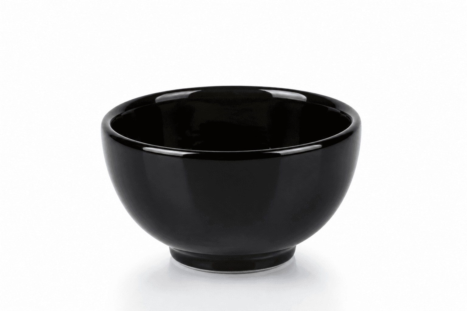 Ink-Jade Black Glaze Tea Cup